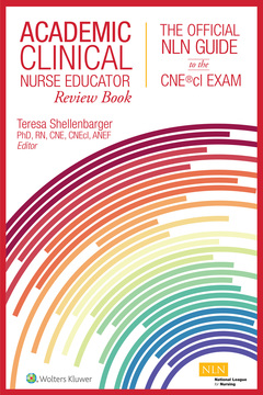 Couverture de l’ouvrage Academic Clinical Nurse Educator Review Book