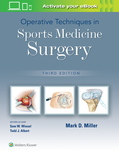 Couverture de l’ouvrage Operative Techniques in Sports Medicine Surgery