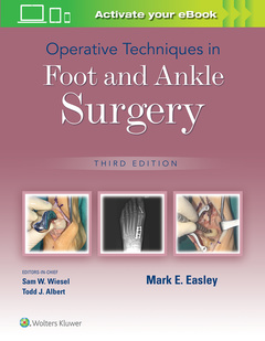 Couverture de l’ouvrage Operative Techniques in Foot and Ankle Surgery