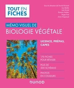 Couverture de l’ouvrage Mémo visuel de biologie végétale