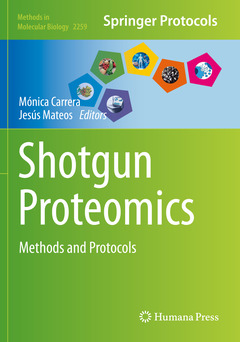 Couverture de l’ouvrage Shotgun Proteomics