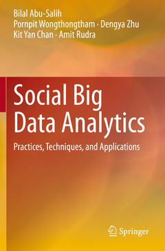 Couverture de l’ouvrage Social Big Data Analytics