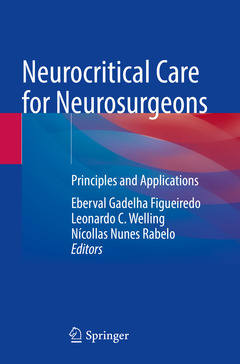 Couverture de l’ouvrage Neurocritical Care for Neurosurgeons