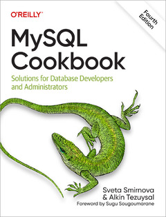 Couverture de l’ouvrage MySQL Cookbook