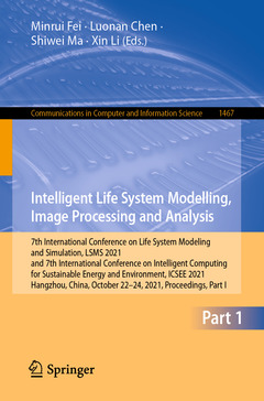 Couverture de l’ouvrage Intelligent Life System Modelling, Image Processing and Analysis