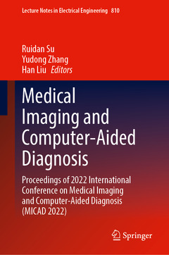 Couverture de l’ouvrage Medical Imaging and Computer-Aided Diagnosis