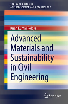 Couverture de l’ouvrage Advanced Materials and Sustainability in Civil Engineering