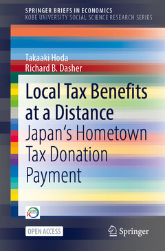 Couverture de l’ouvrage Local Tax Benefits at a Distance