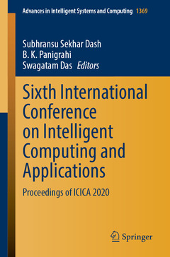 Cover of the book Sixth International Conference on Intelligent Computing and Applications 