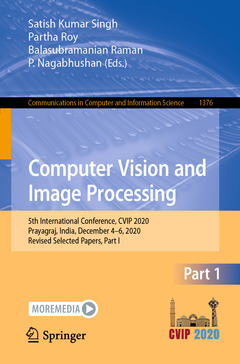Couverture de l’ouvrage Computer Vision and Image Processing