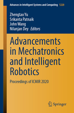 Couverture de l’ouvrage Advancements in Mechatronics and Intelligent Robotics