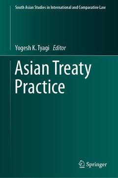 Couverture de l’ouvrage Asian Treaty Practice