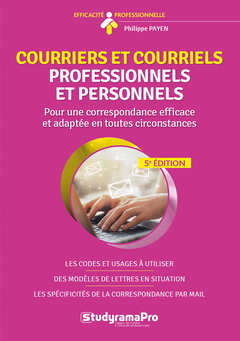 Cover of the book Courriers et courriels professionnels et personnels