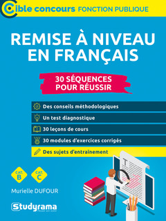 Cover of the book Remise à niveau en français 