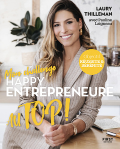 Couverture de l’ouvrage Mon challenge Au top ! Happy entrepreneure
