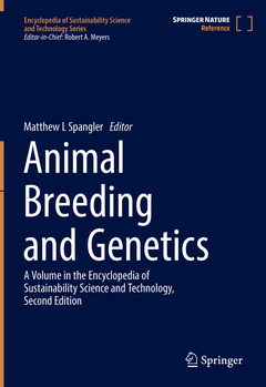 Couverture de l’ouvrage Animal Breeding and Genetics