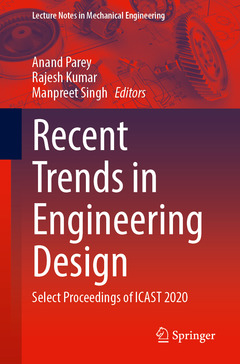 Cover of the book Recent Trends in Engineering Design