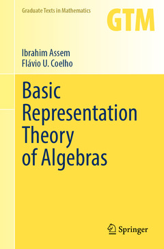 Couverture de l’ouvrage Basic Representation Theory of Algebras
