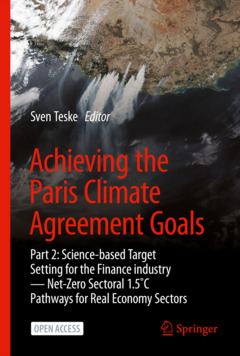 Couverture de l’ouvrage Achieving the Paris Climate Agreement Goals