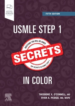 Couverture de l’ouvrage USMLE Step 1 Secrets in Color