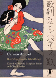 Couverture de l’ouvrage Carmen Abroad