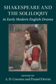 Couverture de l’ouvrage Shakespeare and the Soliloquy in Early Modern English Drama