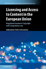 Couverture de l’ouvrage Licensing and Access to Content in the European Union