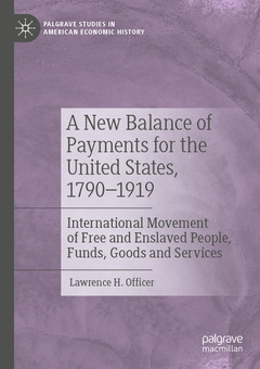 Couverture de l’ouvrage A New Balance of Payments for the United States, 1790–1919