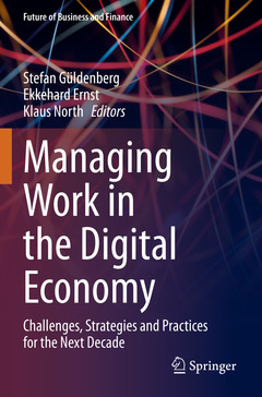 Couverture de l’ouvrage Managing Work in the Digital Economy