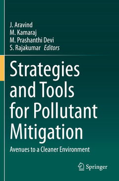 Couverture de l’ouvrage Strategies and Tools for Pollutant Mitigation