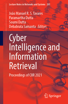 Couverture de l’ouvrage Cyber Intelligence and Information Retrieval