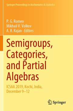 Couverture de l’ouvrage Semigroups, Categories, and Partial Algebras