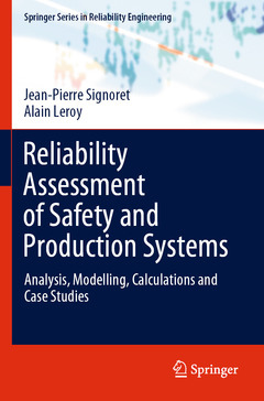 Couverture de l’ouvrage Reliability Assessment of Safety and Production Systems