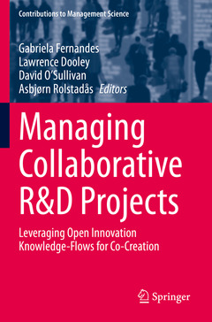 Couverture de l’ouvrage Managing Collaborative R&D Projects