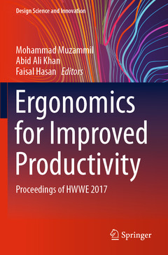 Couverture de l’ouvrage Ergonomics for Improved Productivity