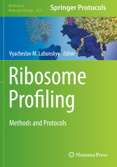 Couverture de l’ouvrage Ribosome Profiling
