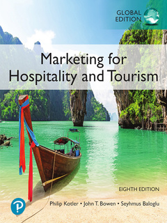 Couverture de l’ouvrage Marketing for Hospitality and Tourism, Global Edition
