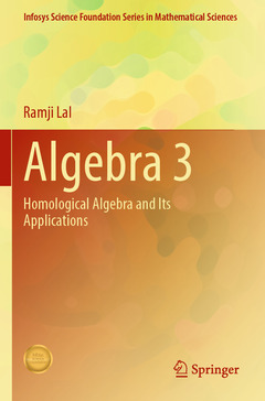 Couverture de l’ouvrage Algebra 3