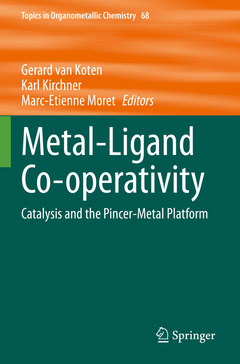 Couverture de l’ouvrage Metal-Ligand Co-operativity