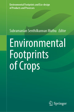 Couverture de l’ouvrage Environmental Footprints of Crops