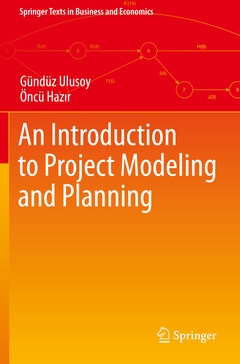 Couverture de l’ouvrage An Introduction to Project Modeling and Planning