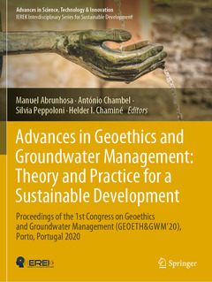 Couverture de l’ouvrage Advances in Geoethics and Groundwater Management : Theory and Practice for a Sustainable Development