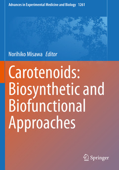 Couverture de l’ouvrage Carotenoids: Biosynthetic and Biofunctional Approaches
