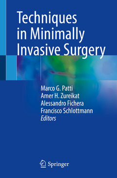 Couverture de l’ouvrage Techniques in Minimally Invasive Surgery