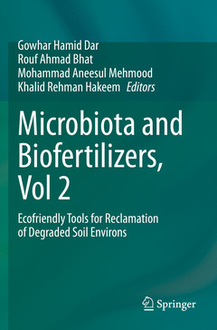 Couverture de l’ouvrage Microbiota and Biofertilizers, Vol 2