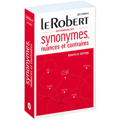 Cover of the book Dictionnaire des synonymes, nuances et contraires