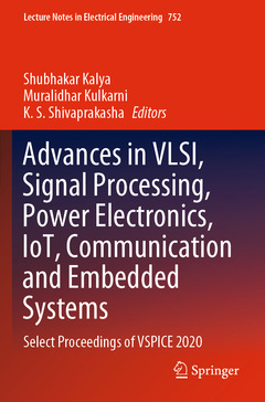 Couverture de l’ouvrage Advances in VLSI, Signal Processing, Power Electronics, IoT, Communication and Embedded Systems