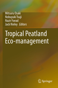 Couverture de l’ouvrage Tropical Peatland Eco-management