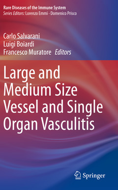 Couverture de l’ouvrage Large and Medium Size Vessel and Single Organ Vasculitis