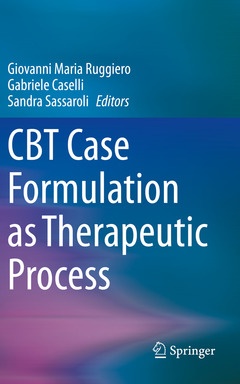 Couverture de l’ouvrage CBT Case Formulation as Therapeutic Process
